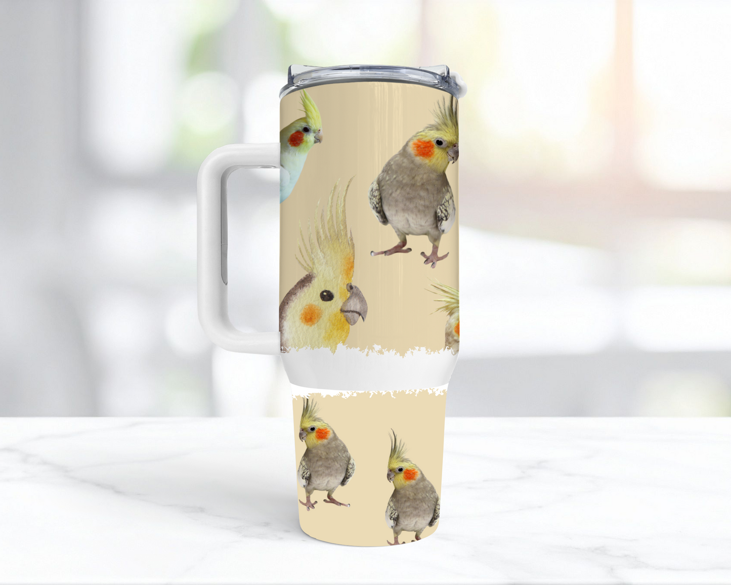 Cockatiel 'Tiel With It 40oz Tumbler