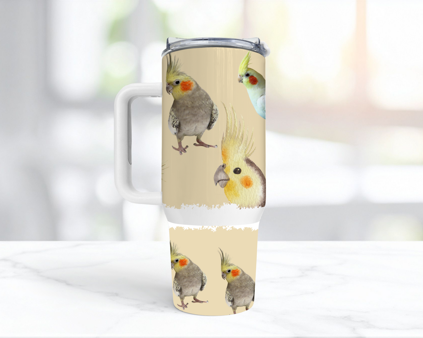 Cockatiel 'Tiel With It 40oz Tumbler