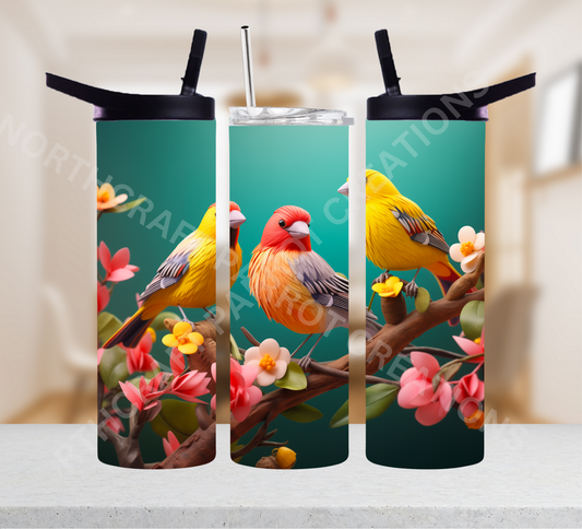 Finch Trio 20oz or 30oz Tumbler
