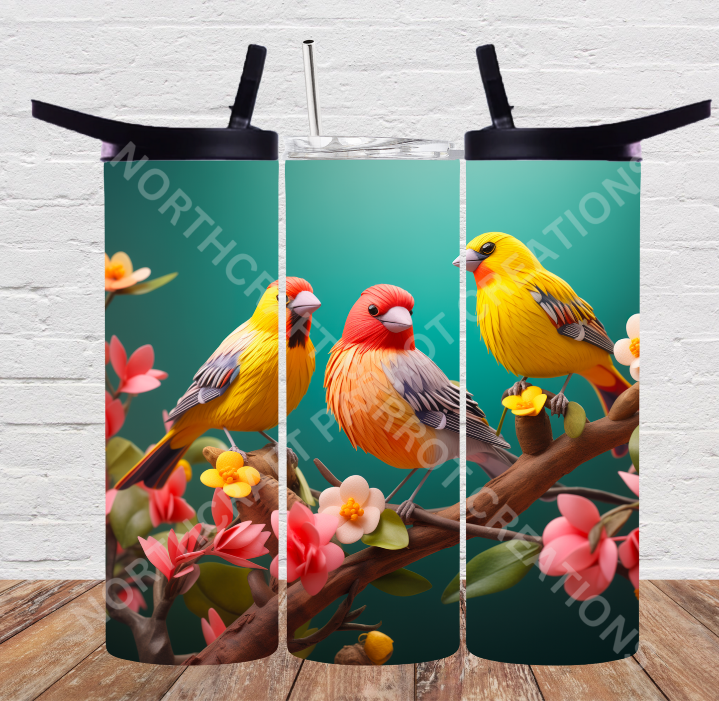 Finch Trio 20oz or 30oz Tumbler