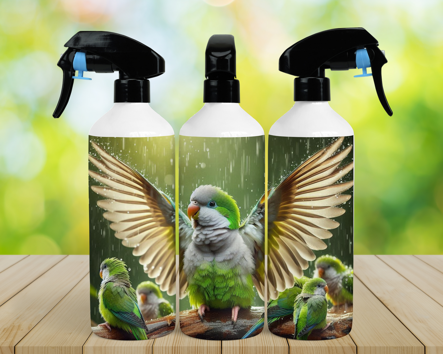 Quaker (Green) Wings Spread in Rain 16oz Misting Spray Bottle