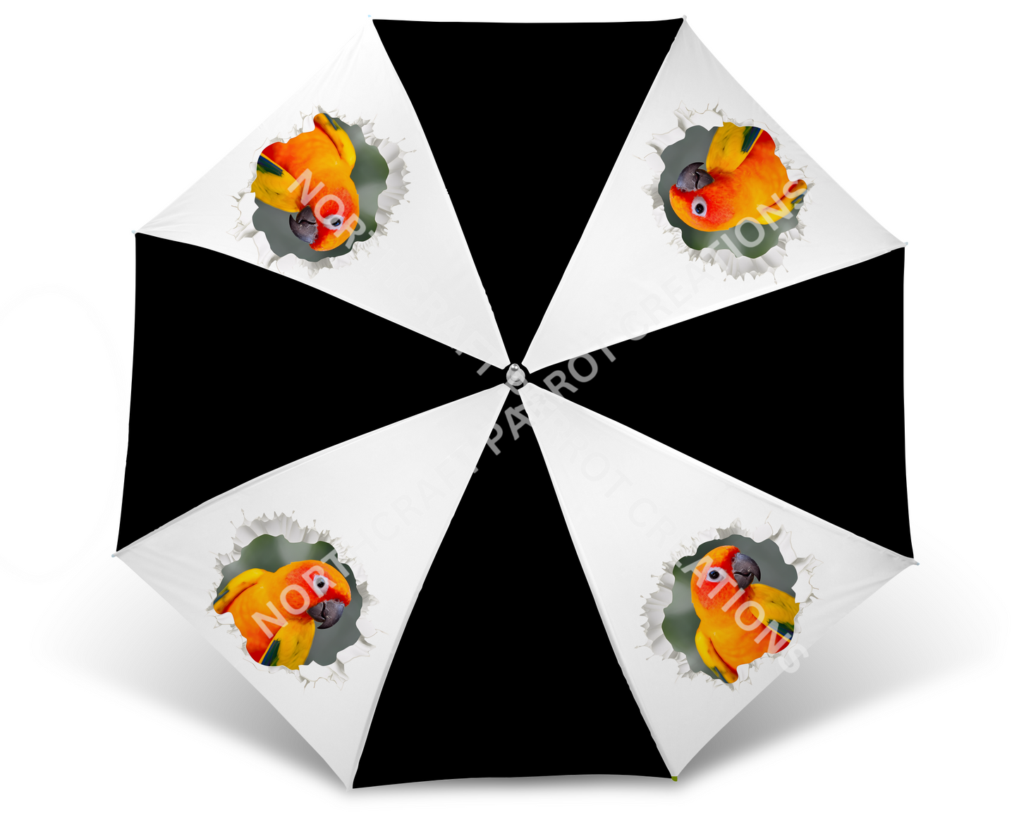 Sun Conure Head Shot Golf Umbrella