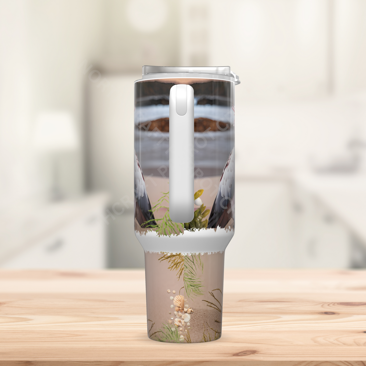 Galah Cockatoo (Rose Breasted) "I Love My Galah" 40oz Stainless Steel Tumbler