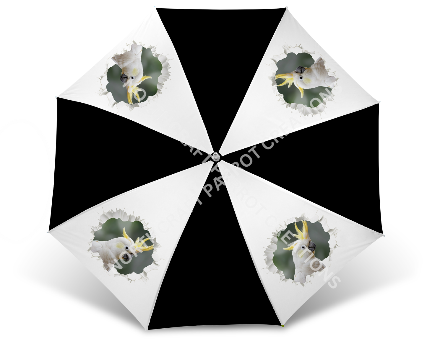 Sulfur Crested Cockatoo Head Shot 60" Golf Umbrella